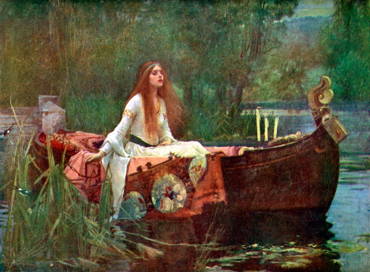 The Lady of Shalott, 1888 1923. tekijältä John William Waterhouse