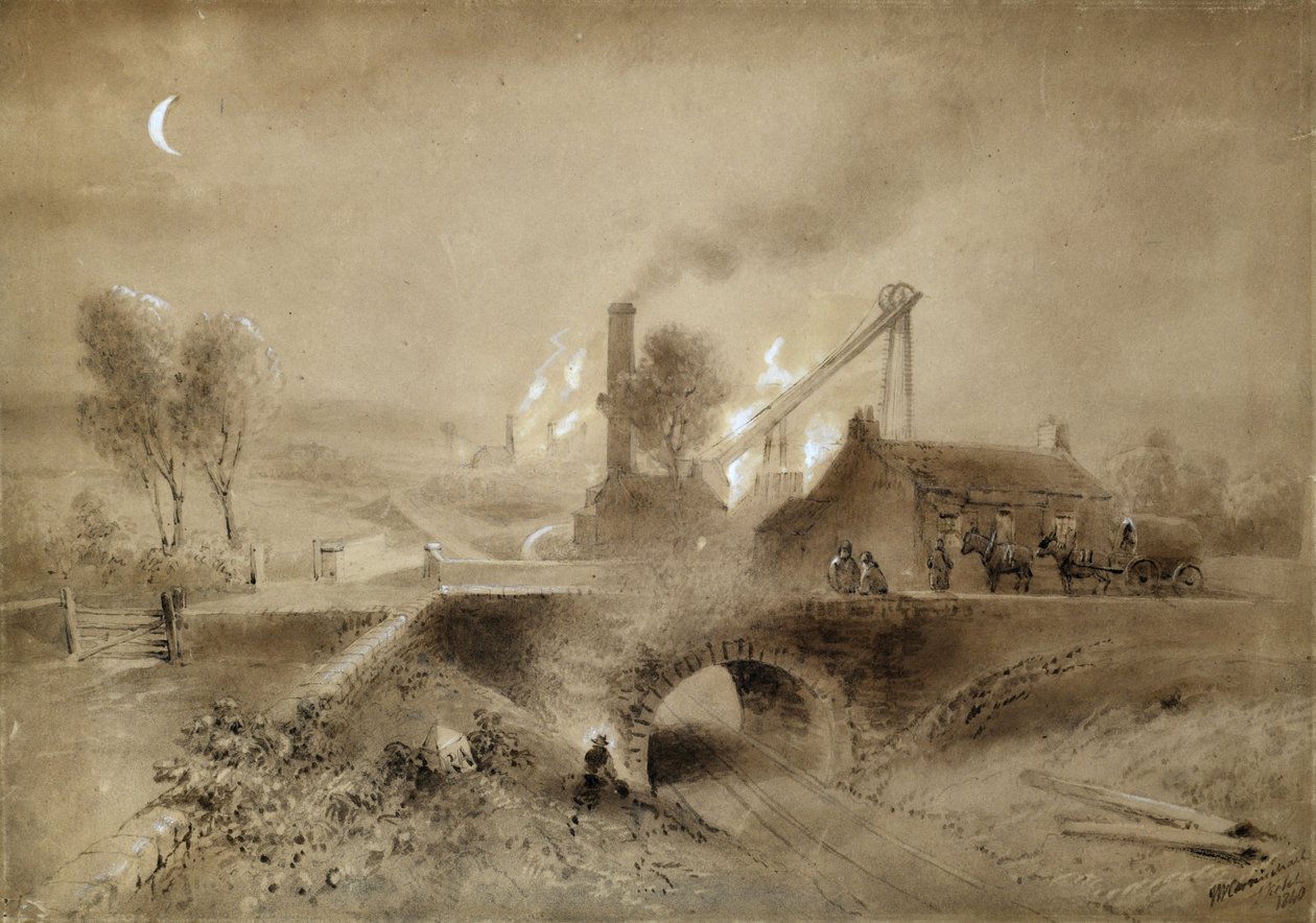 Pithead e Railwayfinnish tekijältä John Wilson (after) Carmichael