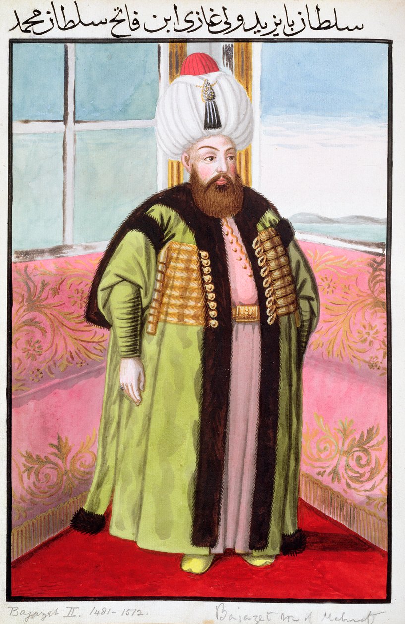 Bayezid II, ottomaanien keisari, 1808 tekijältä John Young