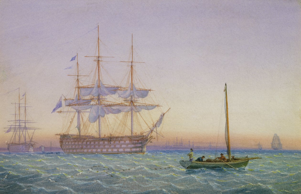 H.M. Fregatti Ankkurissa tekijältä John and William Joy