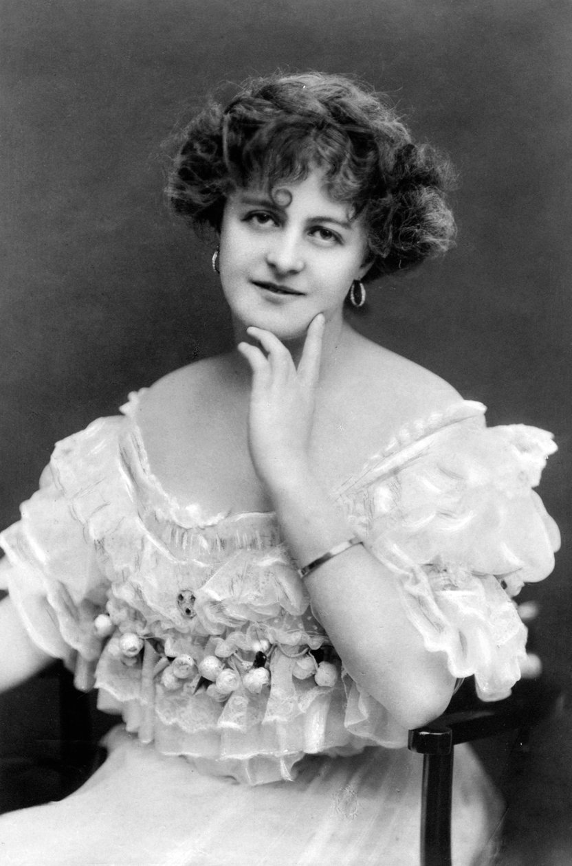 Marie Studholme 1875-1930, englantilainen näyttelijä, 1900-luku. tekijältä Johnston and Hoffmann