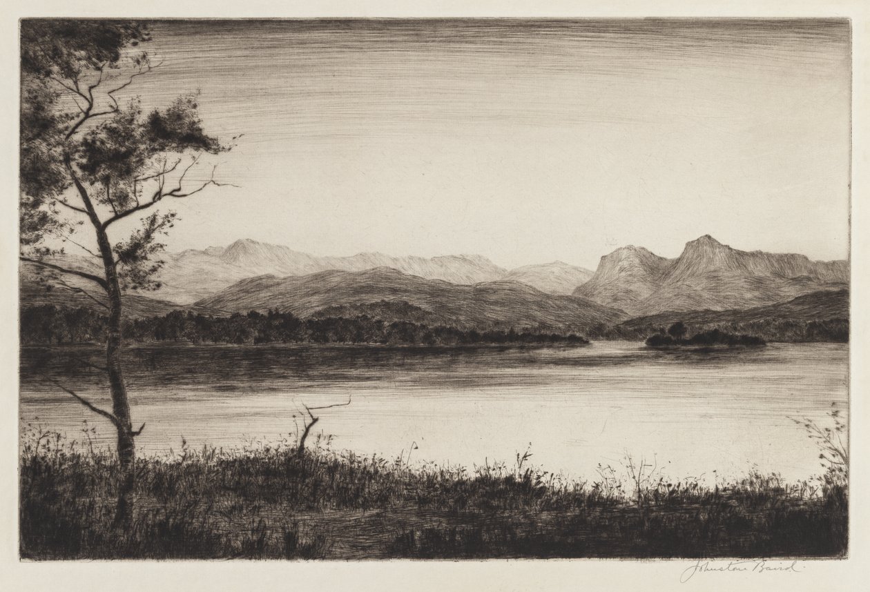 Langdale Pikes, Windermere tekijältä Johnstone Baird