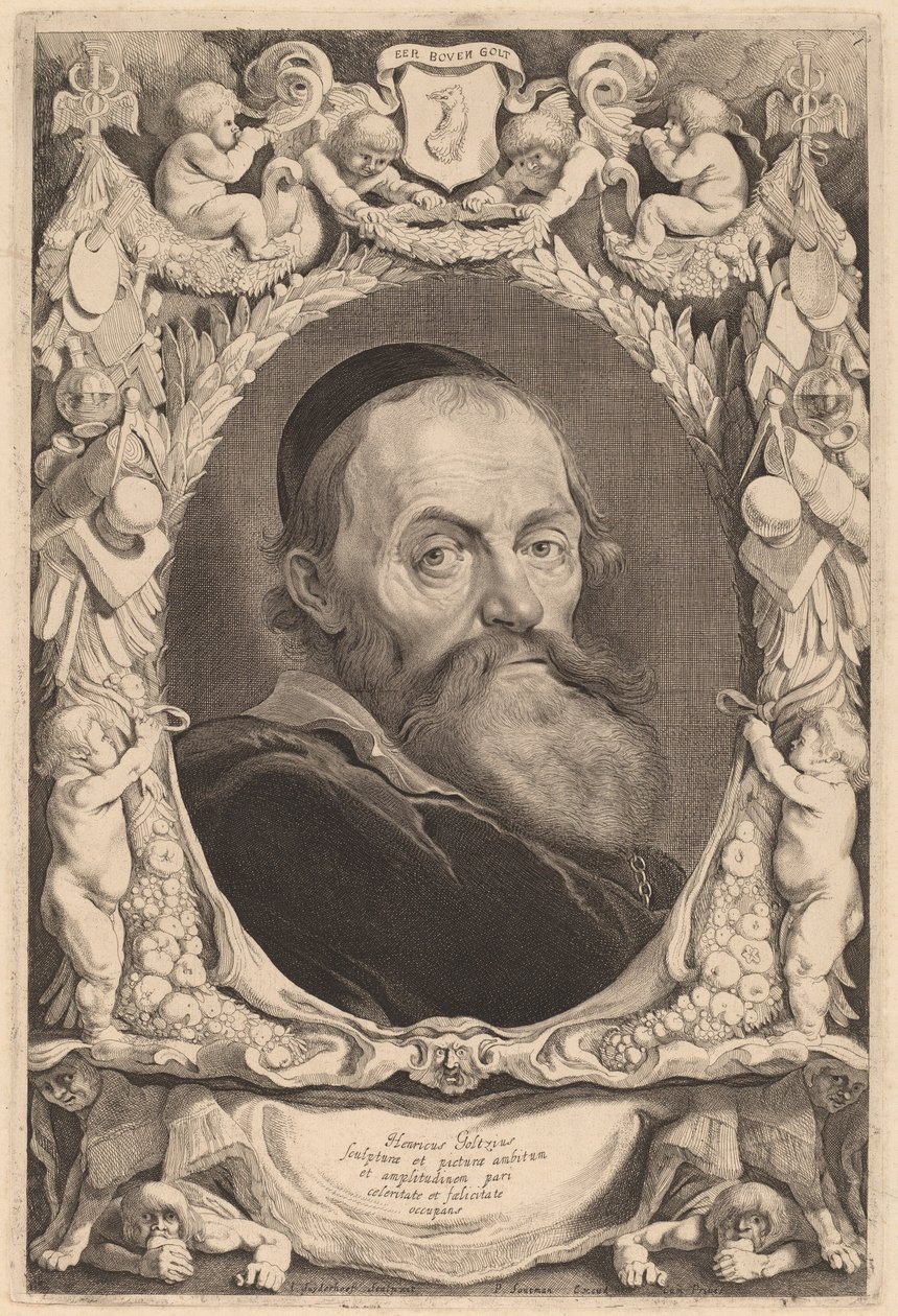 Hendrik Goltzius tekijältä Jonas Suyderhoff after Pieter Claesz Soutman