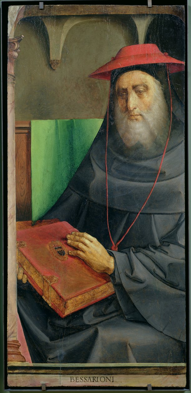 Kardinaali Bessarionin (1402-72) muotokuva n. 1475 tekijältä Joos van Gent