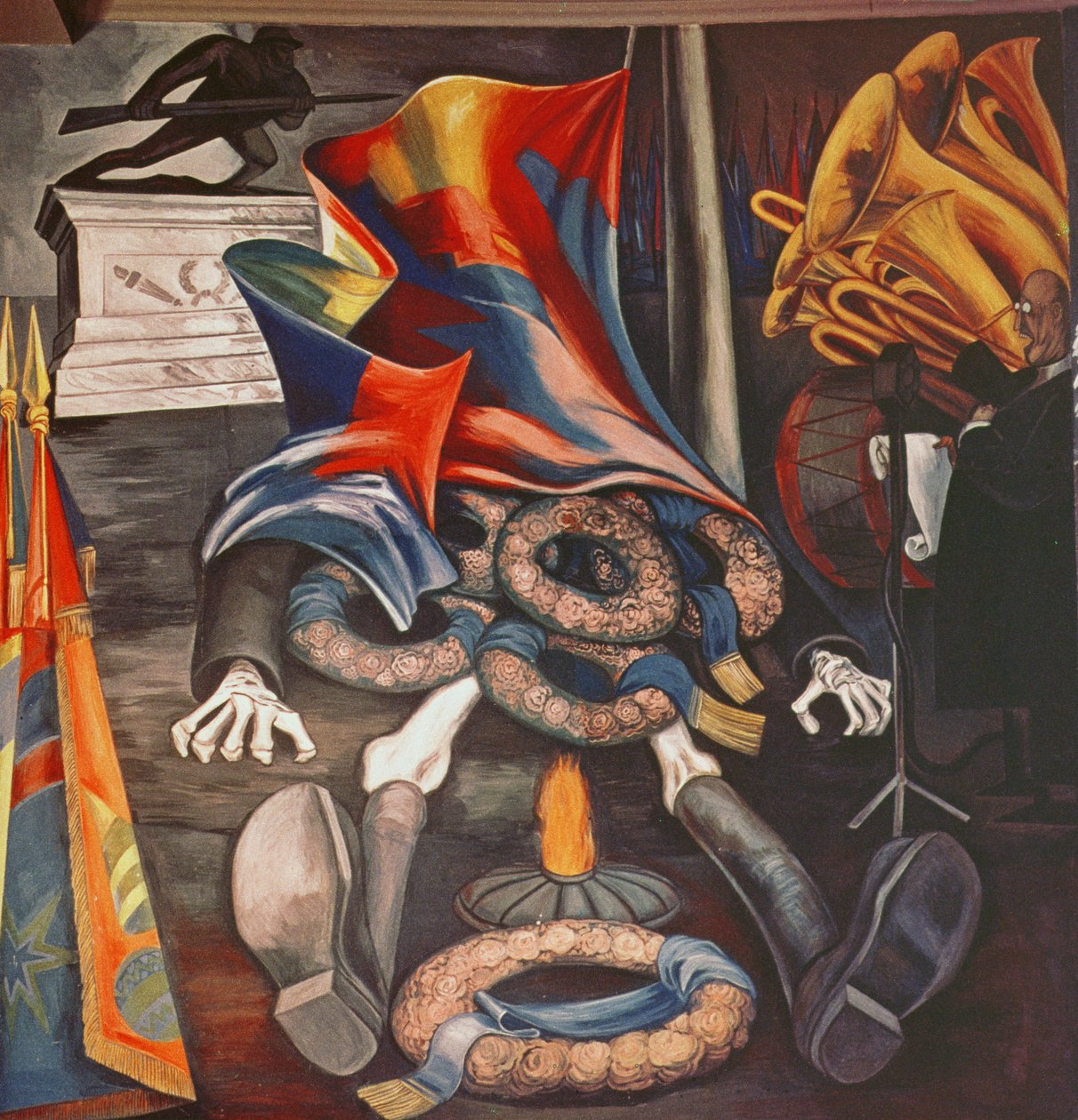 Nykyaikainen ihmisuhri tekijältä José Clemente Orozco