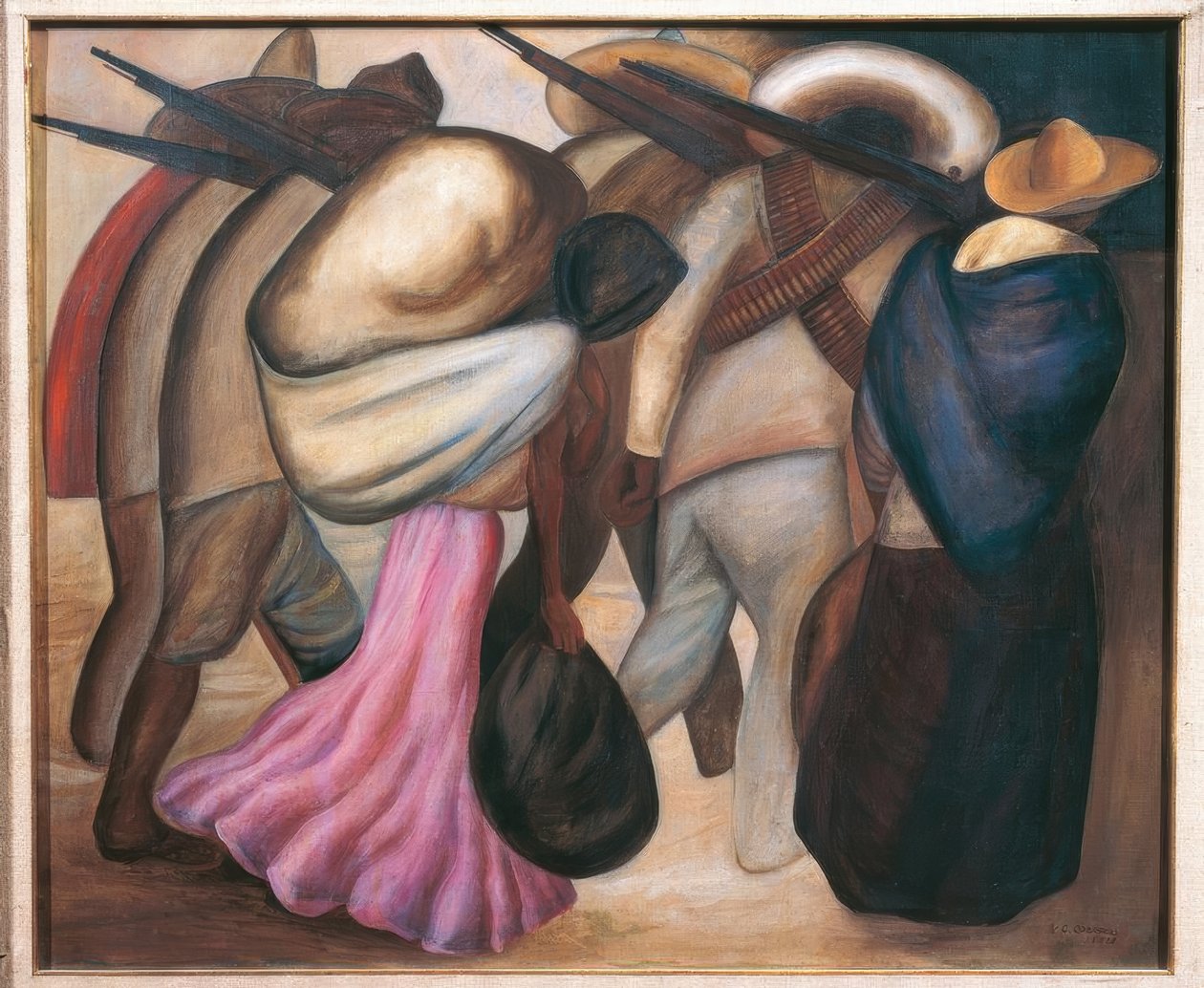1900-luvun sotilas tekijältä José Clemente Orozco