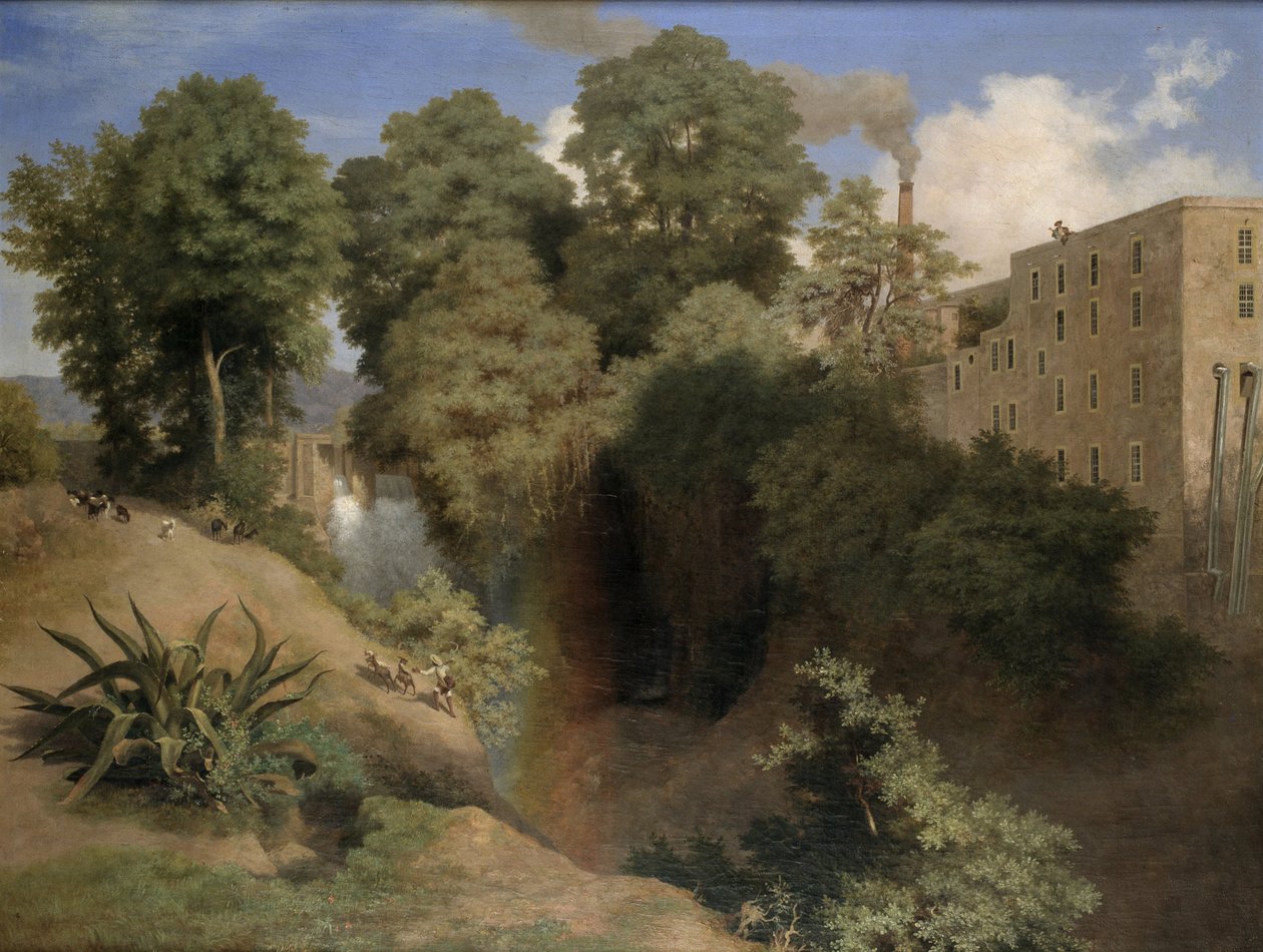 San Ángel Goatherd tekijältä José María Velasco