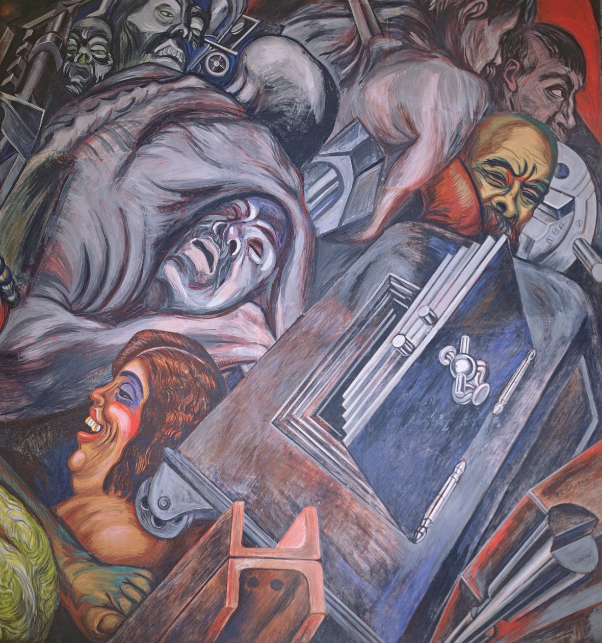 katarsis tekijältä José Clemente Orozco