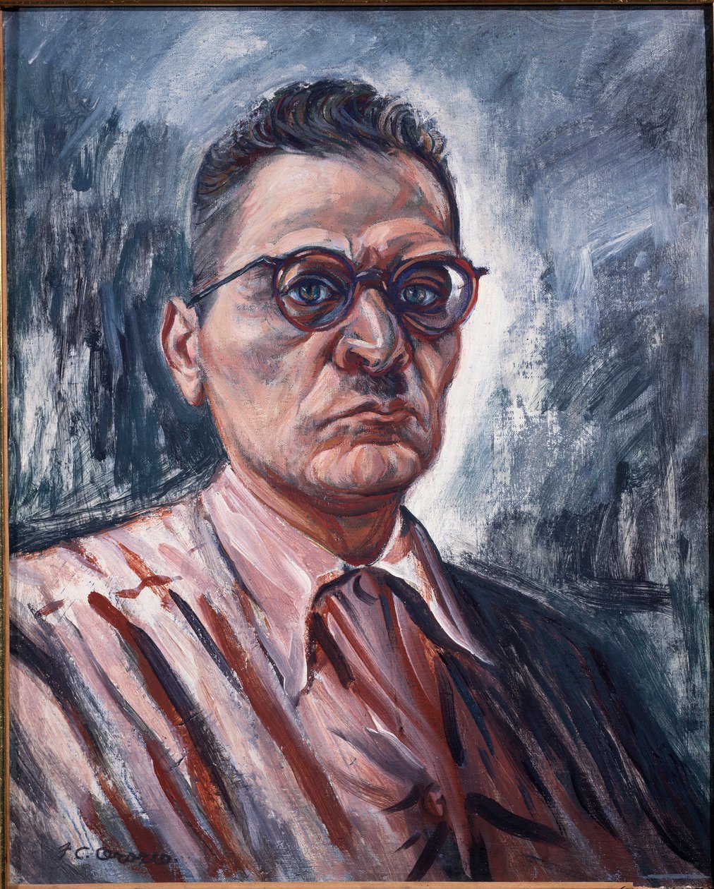 Omakuva (öljy kankaalle tekijältä José Clemente Orozco
