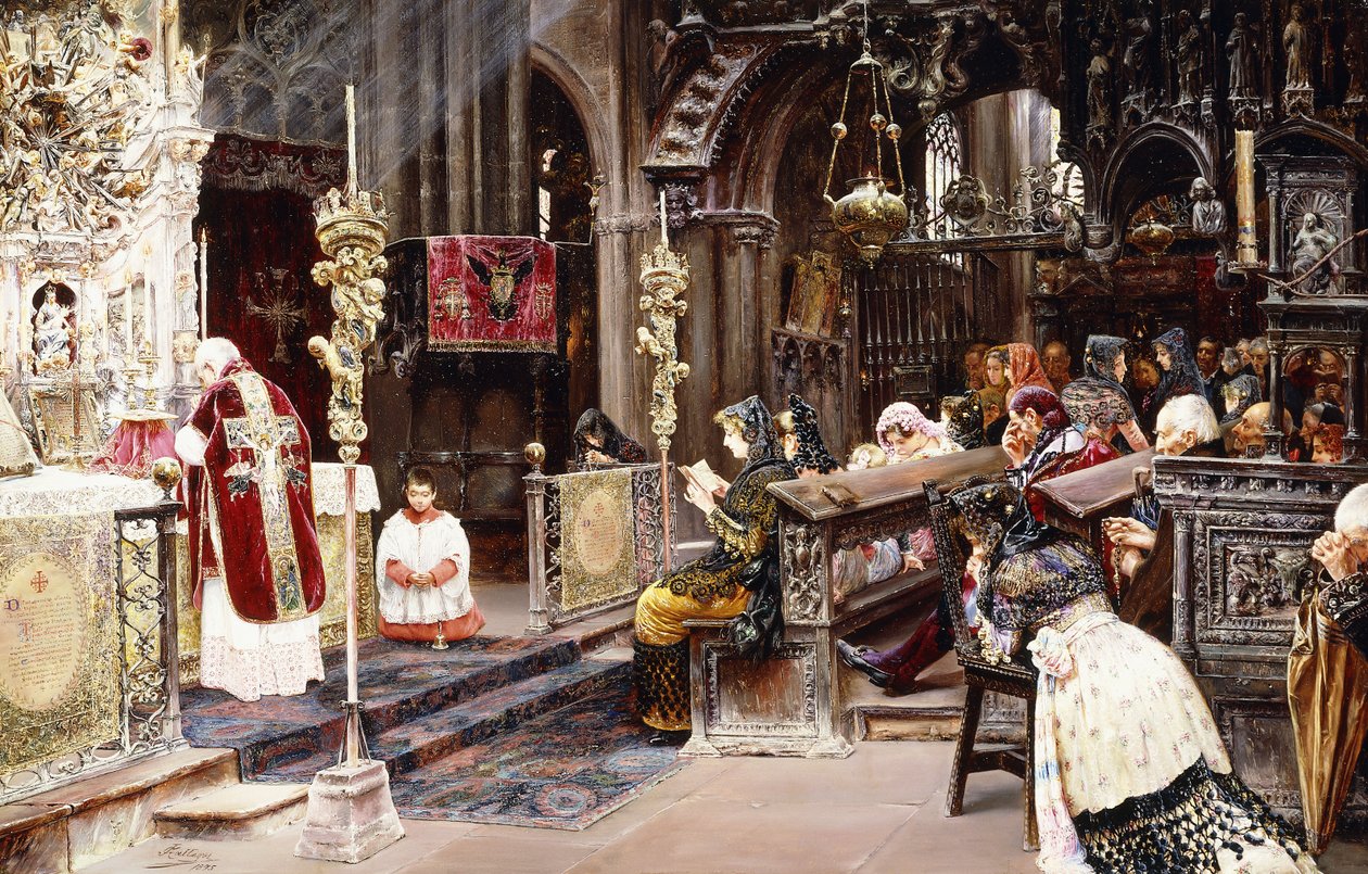 Messu, 1859 tekijältä Jose Gallegos Arnosa