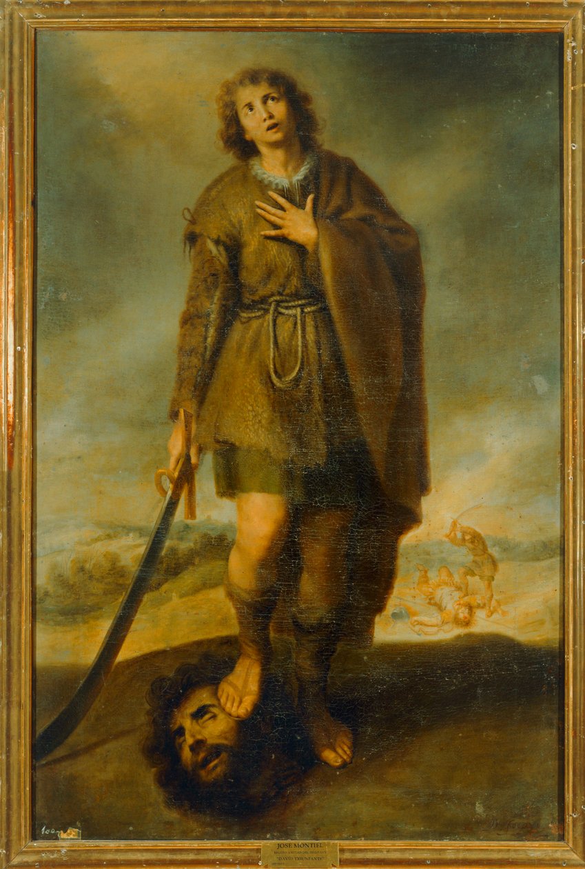 Daavid voitonriemuisena. 10014621 ... tekijältä Jose Moniel