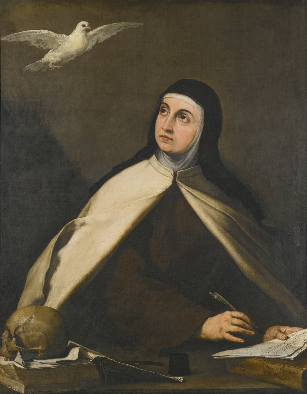 Pyhä Teresa Avilalainen, 1644 tekijältä Jose de Ribera