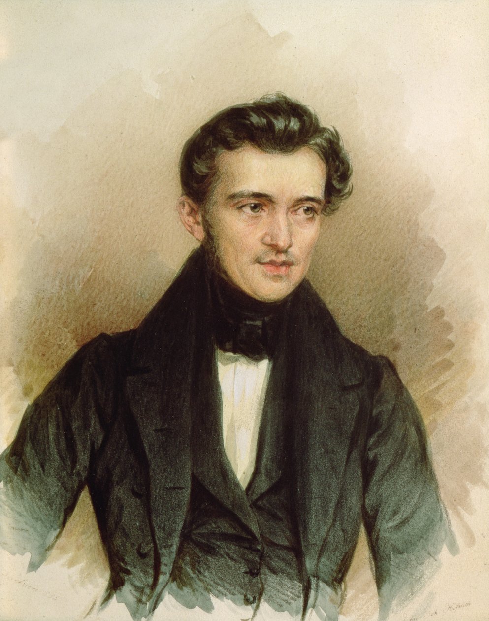 Johann Strauss vanhempi (1804-49), 1835 tekijältä Josef Nikolaus Kriehuber