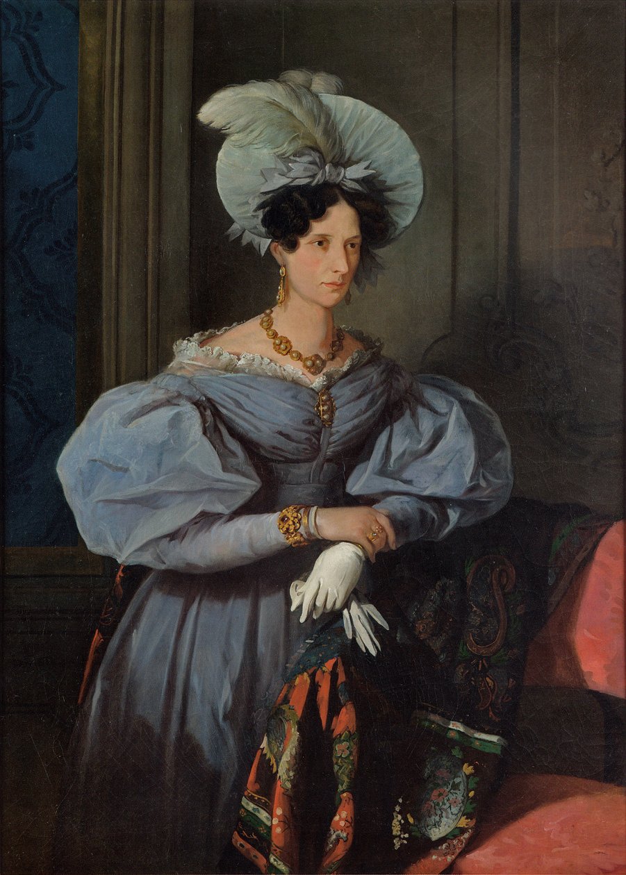 Anna von Hell tekijältä Josef Danhauser