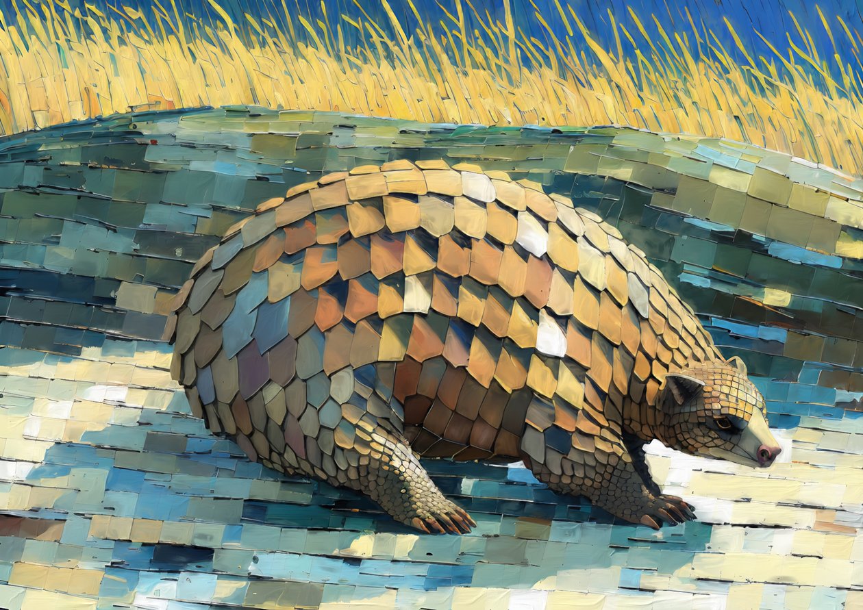Eläimet: Pangolin 3 tekijältä Josef Johann Michel