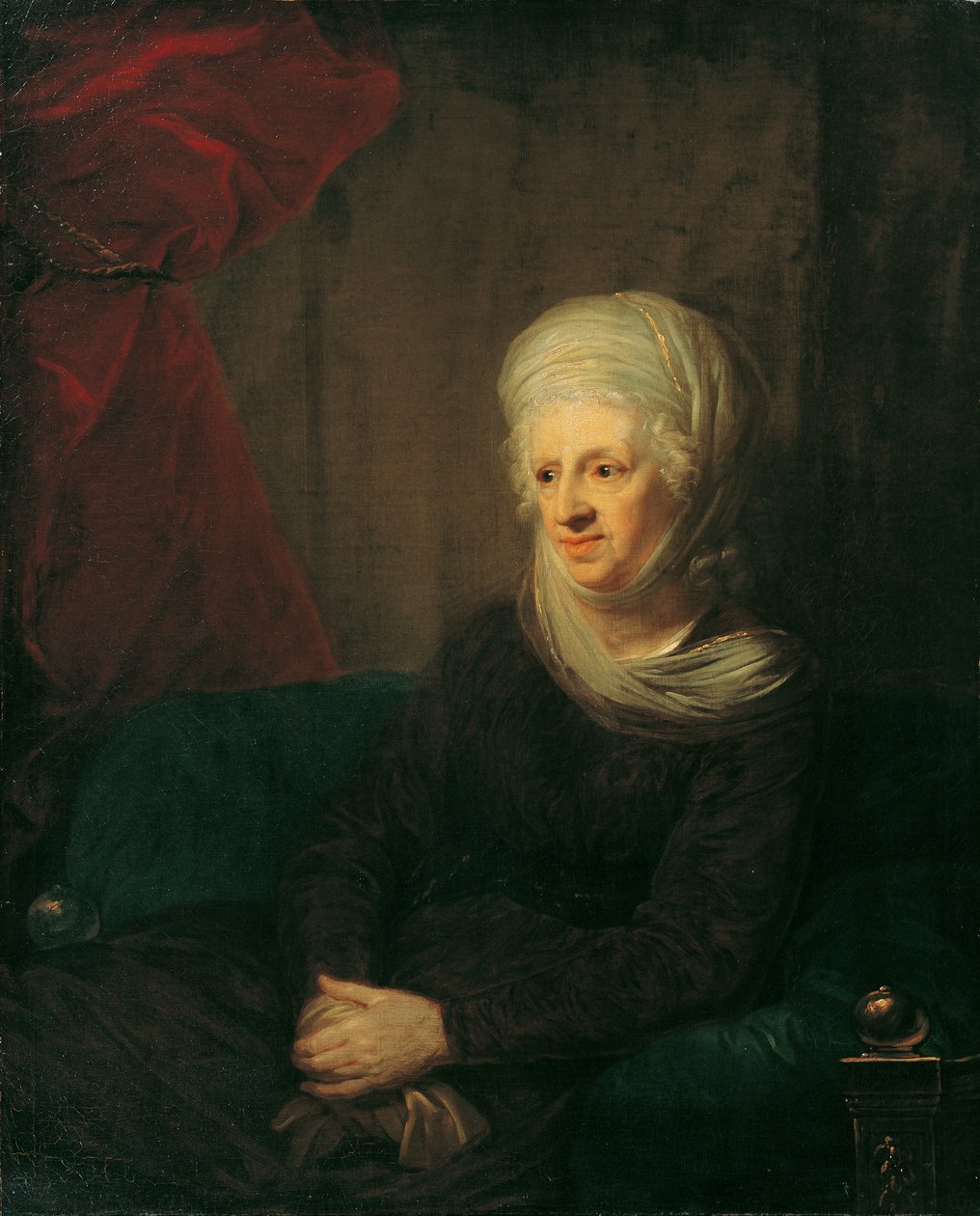 Vanha rouva (Frau von Weinbrenner) tekijältä Josef Mathias Grassi