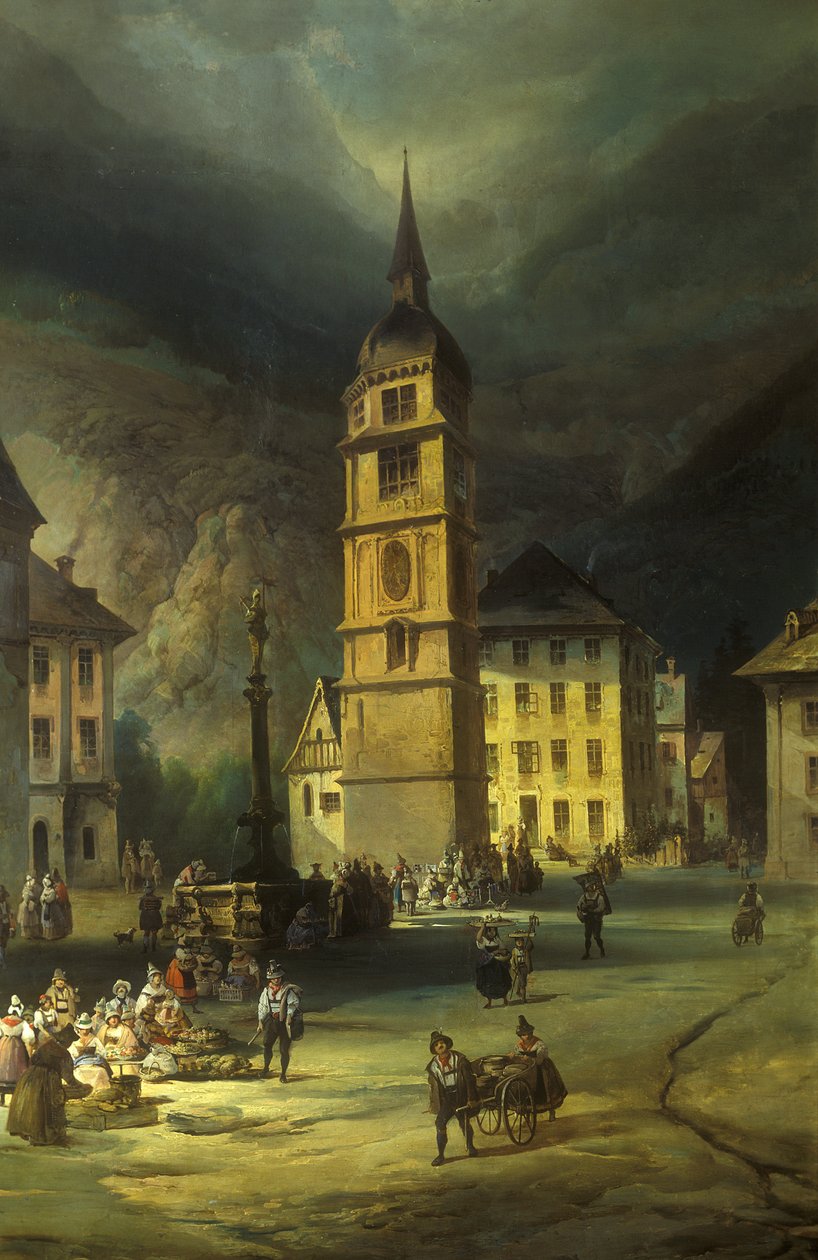 Altdorf Luzernjärvellä tekijältä Josef Matěj Navrátil