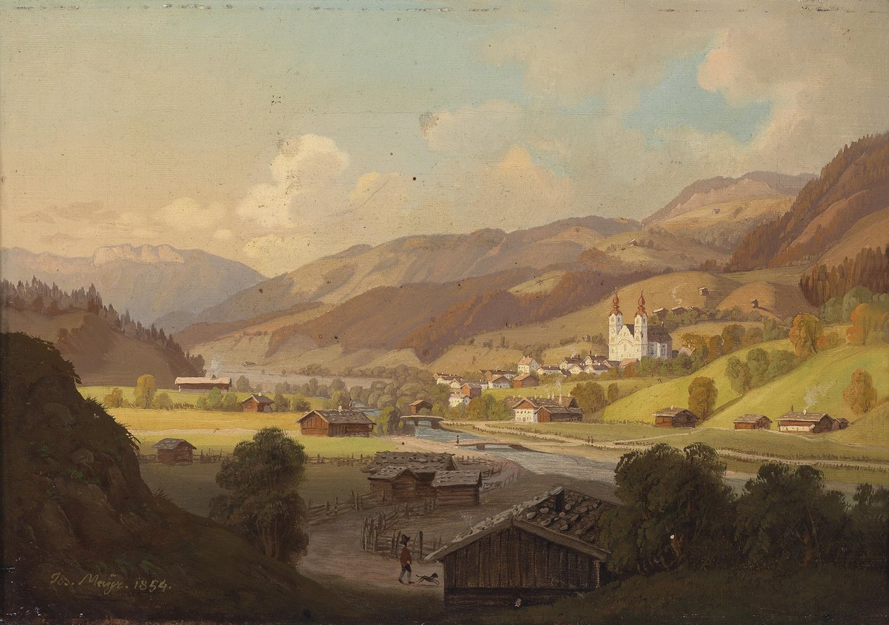 Blick auf Maria Rain, Kärnten tekijältä Josef Mayr