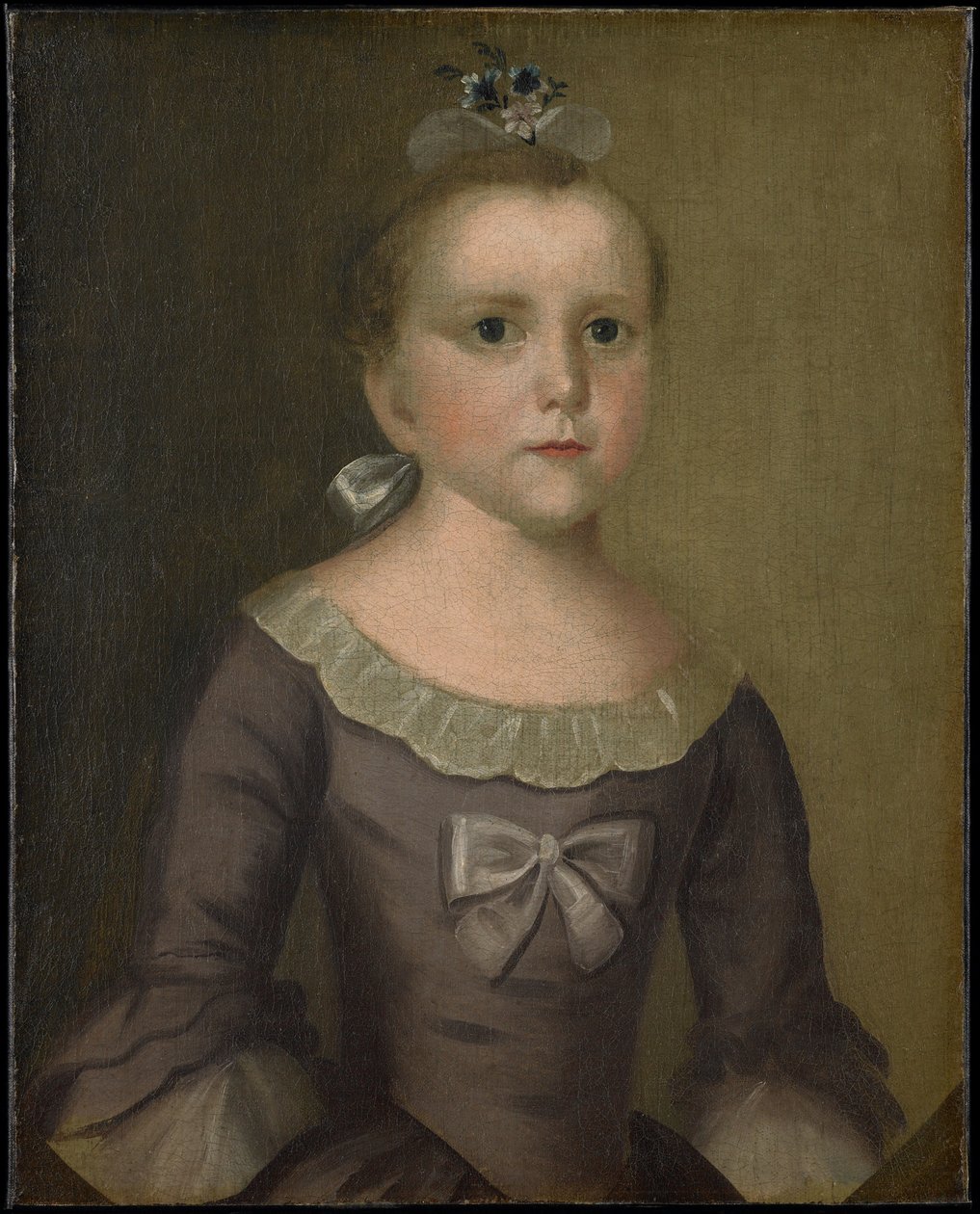 Muotokuva Abigail Gowenista, 1763 (öljy kankaalle) tekijältä Joseph Badger