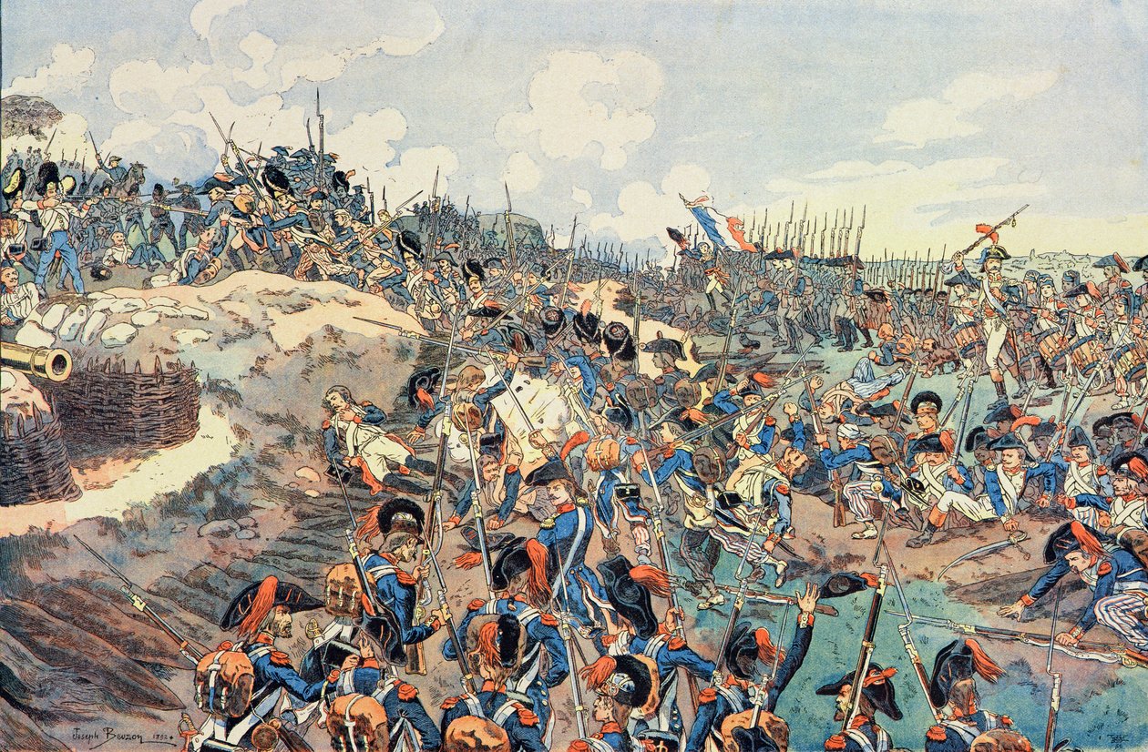Jemmapesin taistelu, 6. marraskuuta 1792, 1892 tekijältä Joseph Charles Beuzon