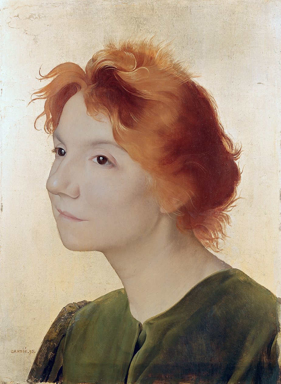 Yvette Guilbert (1867-1944) 1895 tekijältä Joseph Granie
