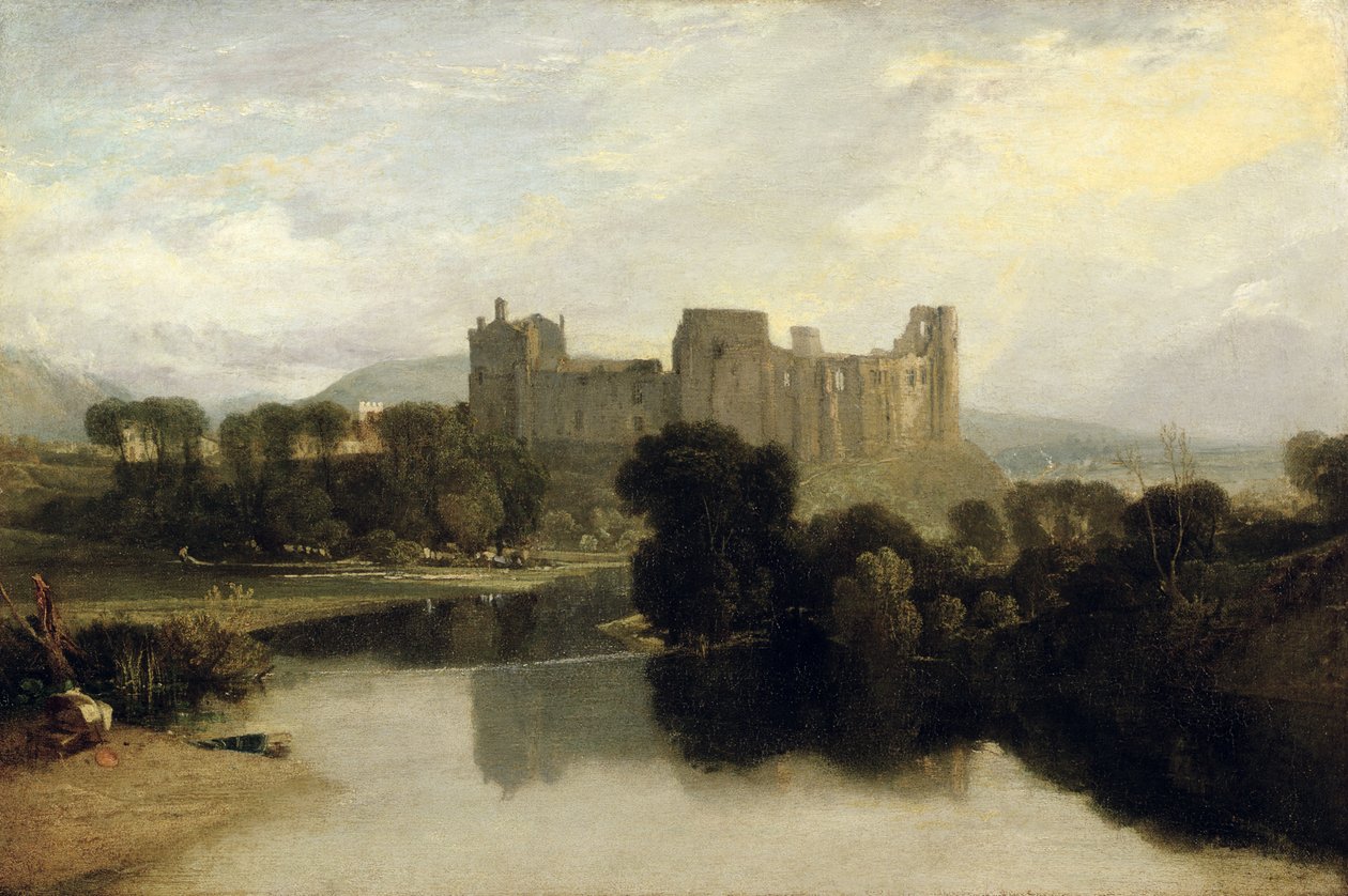 Cockermouthin linna, noin 1810 tekijältä Joseph Mallord William Turner