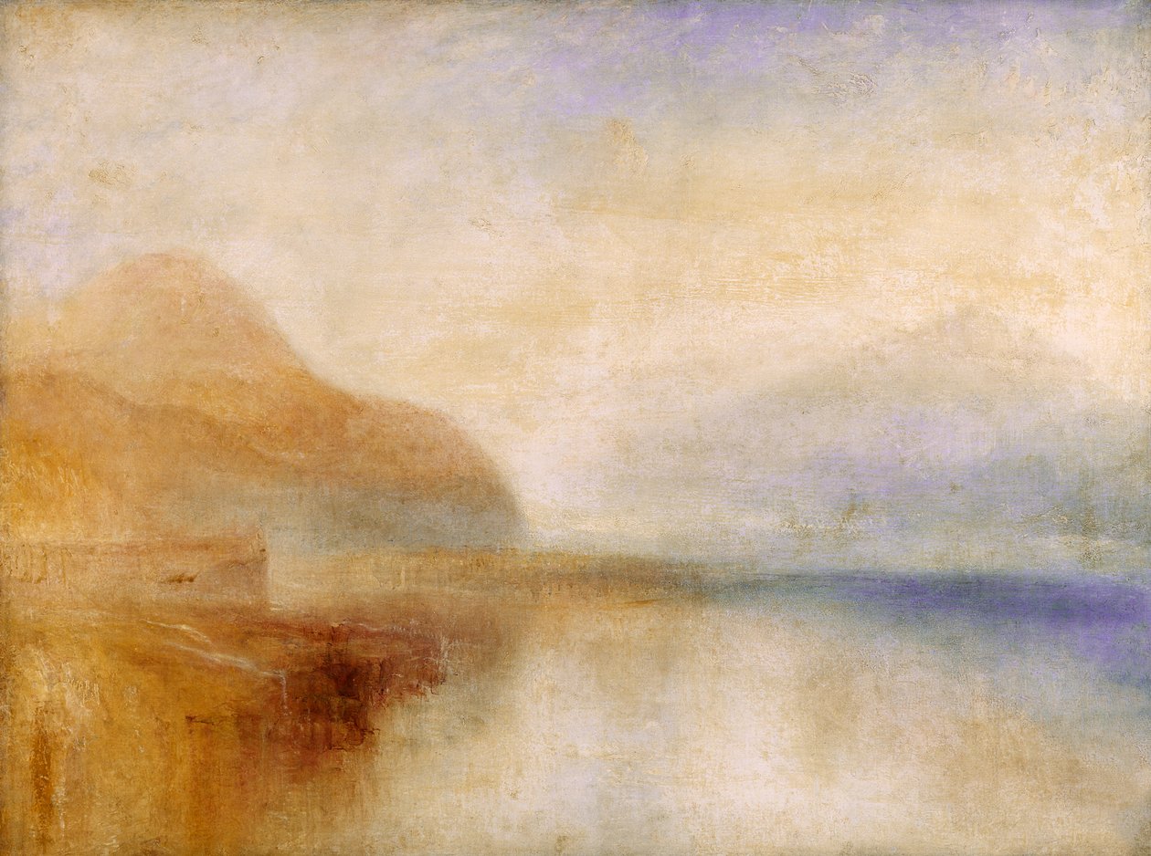 Inverary Pier, Loch Fyne, Morning, n. 1840-1850 tekijältä Joseph Mallord William Turner