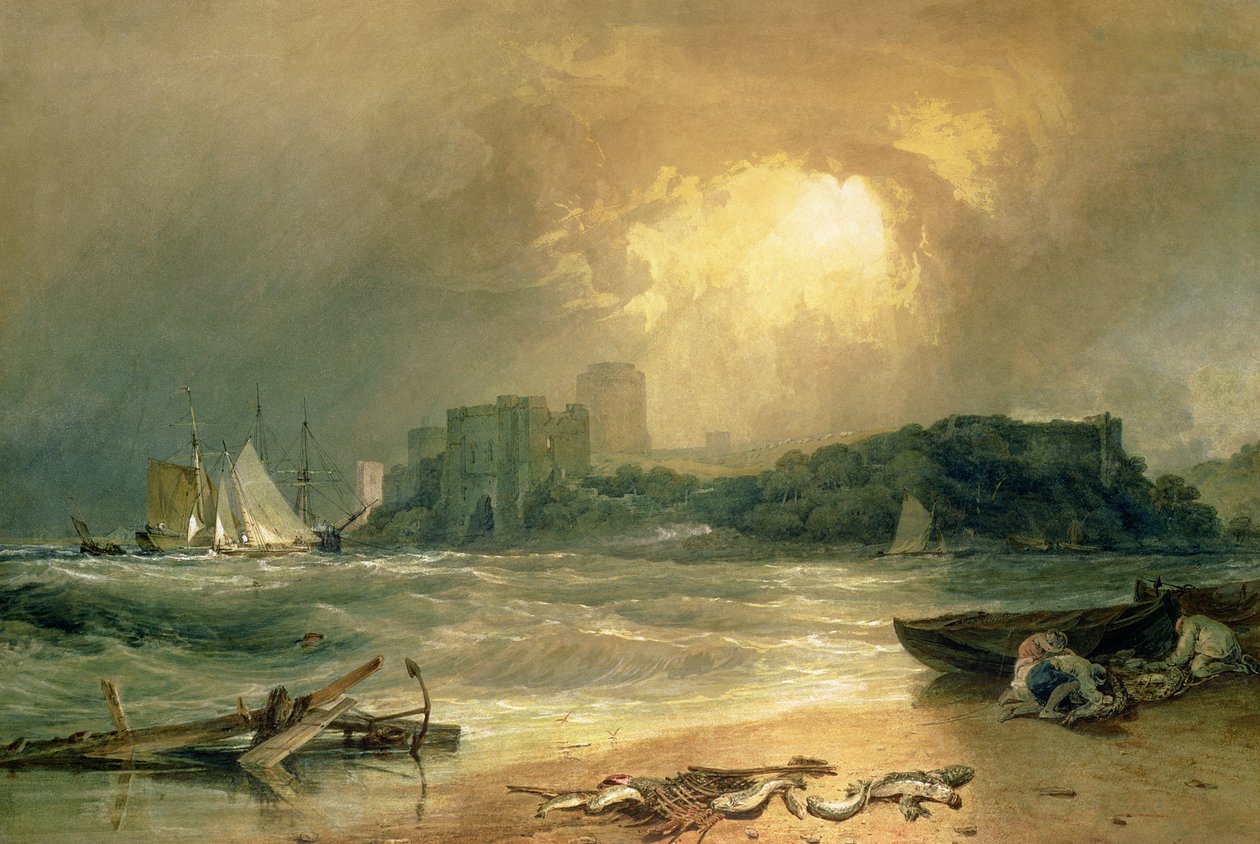 Pembroken linna tekijältä Joseph Mallord William Turner