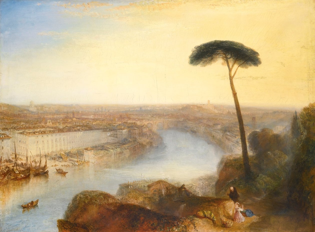 Rooma, Aventine -vuorelta tekijältä Joseph Mallord William Turner