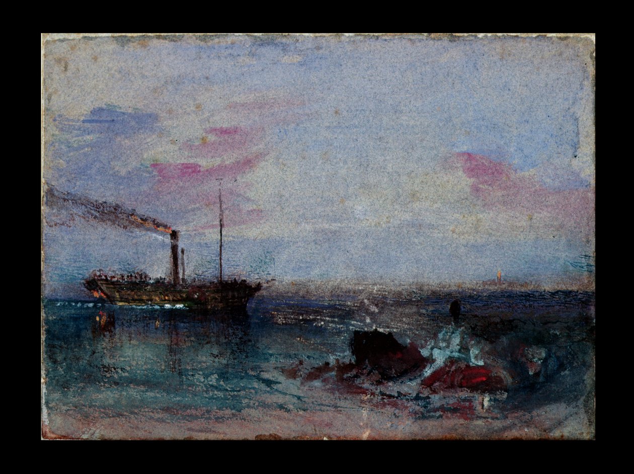 Merimaisema veneellä tekijältä Joseph Mallord William Turner