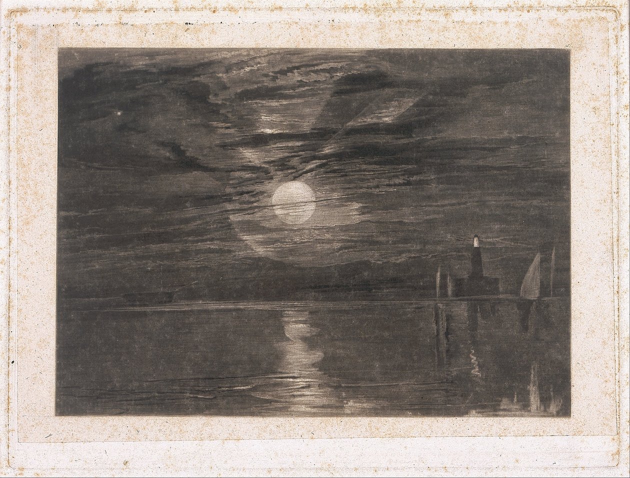 Shieldsin majakka tekijältä Joseph Mallord William Turner