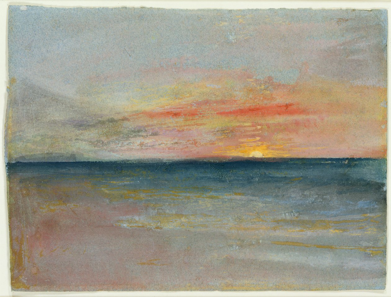 Sky-tutkimus tekijältä Joseph Mallord William Turner