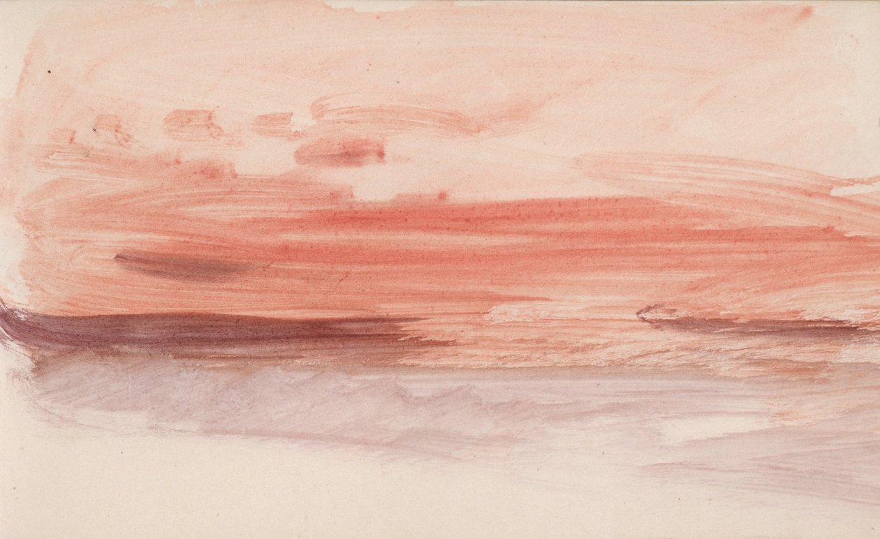 Kanavan luonnoskirja tekijältä Joseph Mallord William Turner
