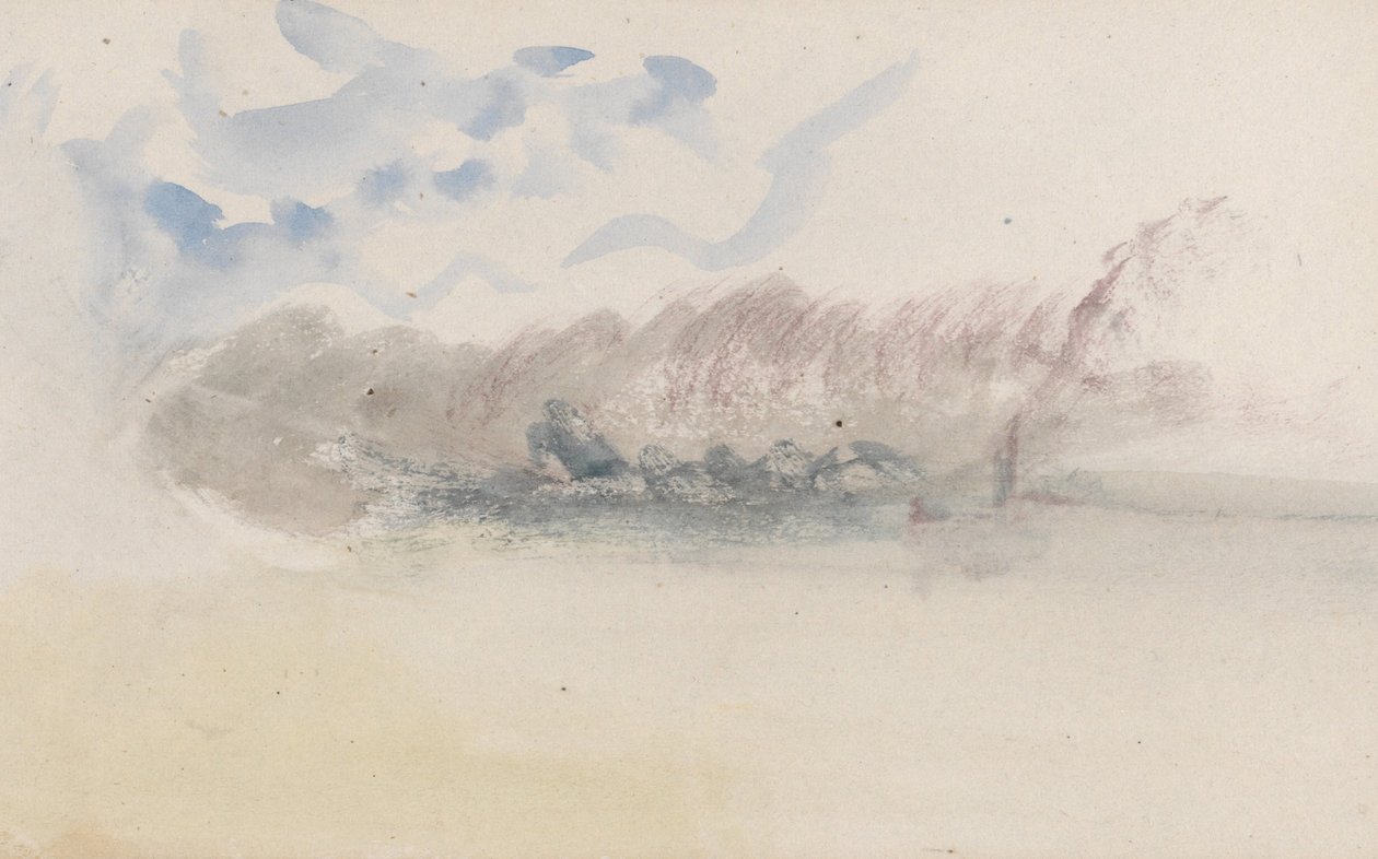 Kanavan luonnoskirja tekijältä Joseph Mallord William Turner