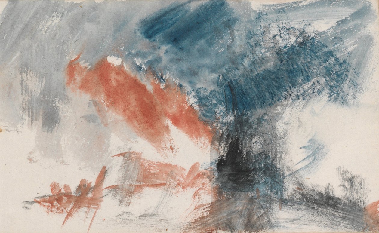 Kanavan luonnoskirja tekijältä Joseph Mallord William Turner