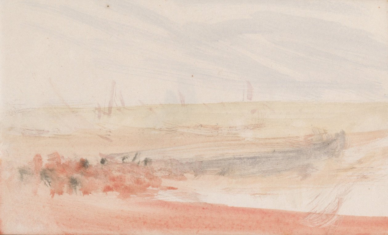 Kanavan luonnoskirja tekijältä Joseph Mallord William Turner