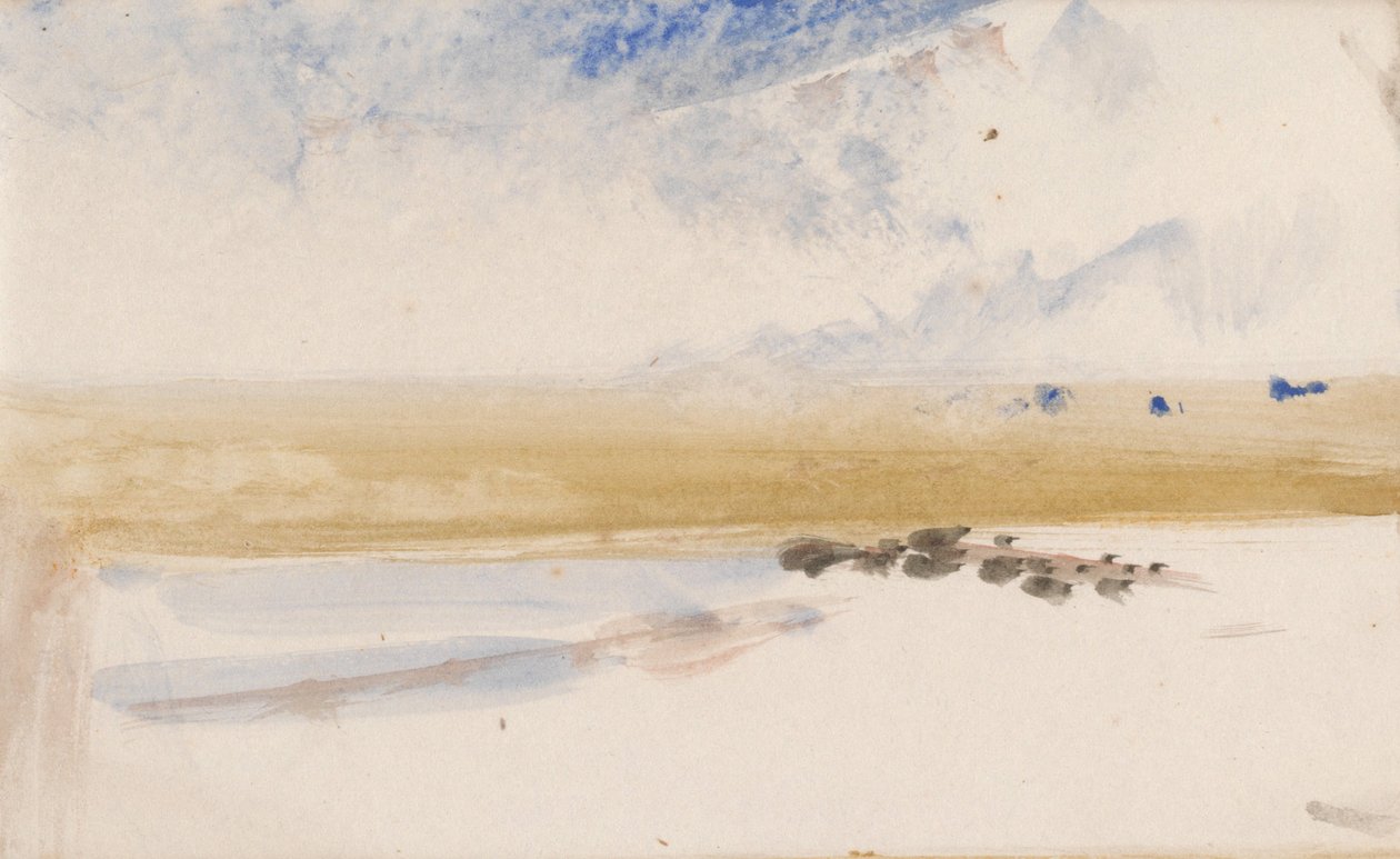 Kanavan luonnoskirja tekijältä Joseph Mallord William Turner