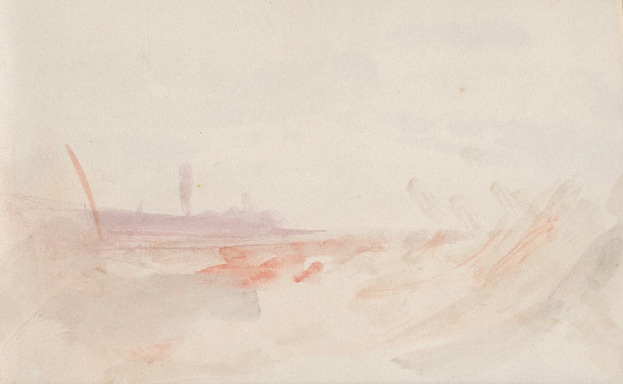 Kanavan luonnoskirja tekijältä Joseph Mallord William Turner