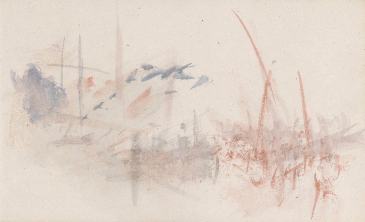 Kanavan luonnoskirja tekijältä Joseph Mallord William Turner