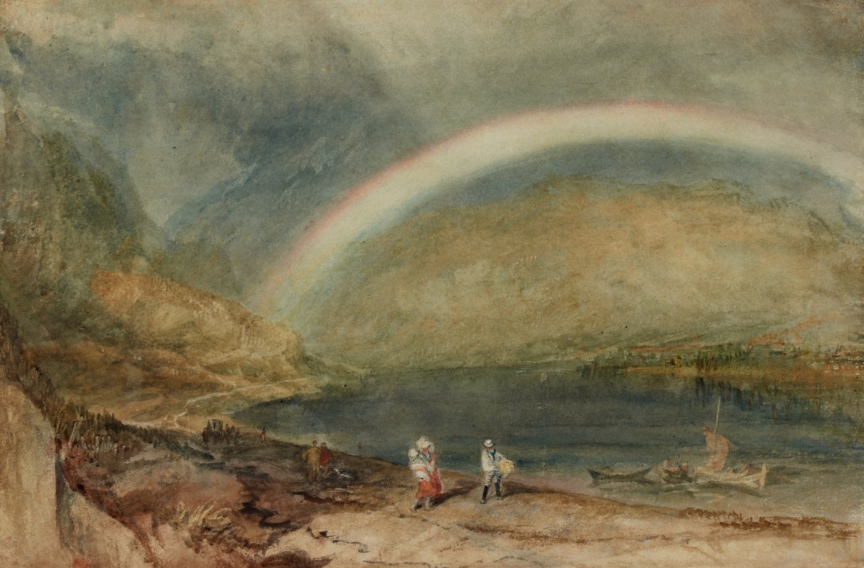 Sateenkaari- Osterspai ja Filsen tekijältä Joseph Mallord William Turner