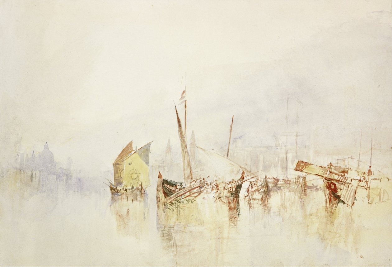 Venetsian aurinko tekijältä Joseph Mallord William Turner