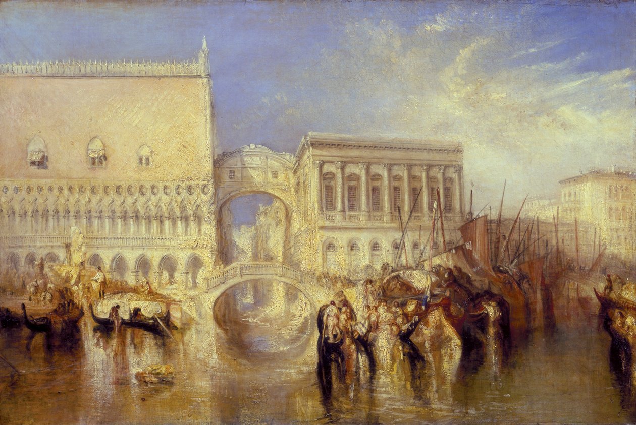 Venetsia, Huokausten silta tekijältä Joseph Mallord William Turner