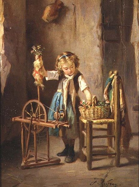 Pyörivän pyörän toimesta tekijältä Joseph Athanase Aufray