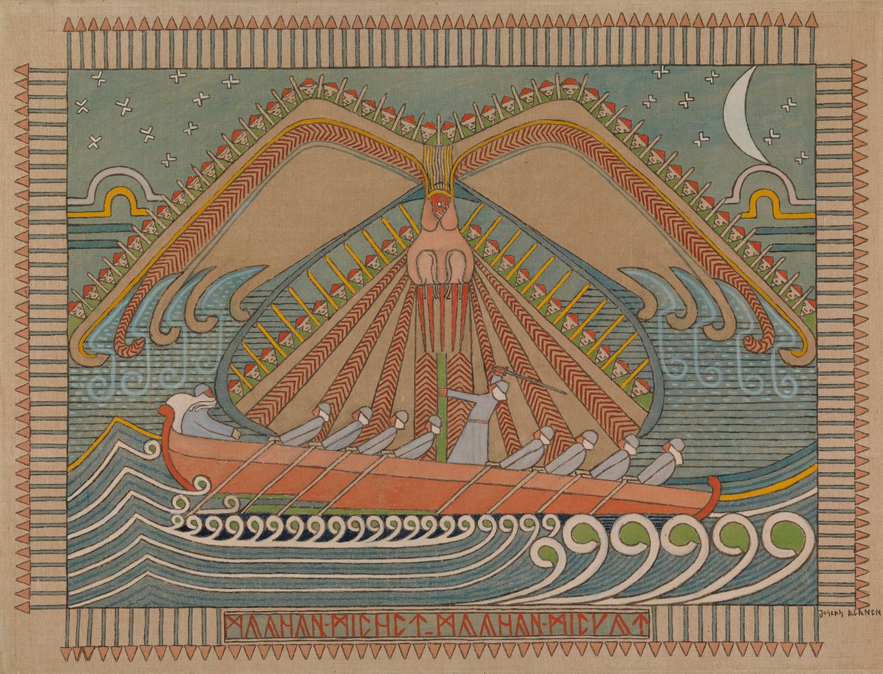 Sammon puolustus, 1910-1912. tekijältä Joseph Alanen