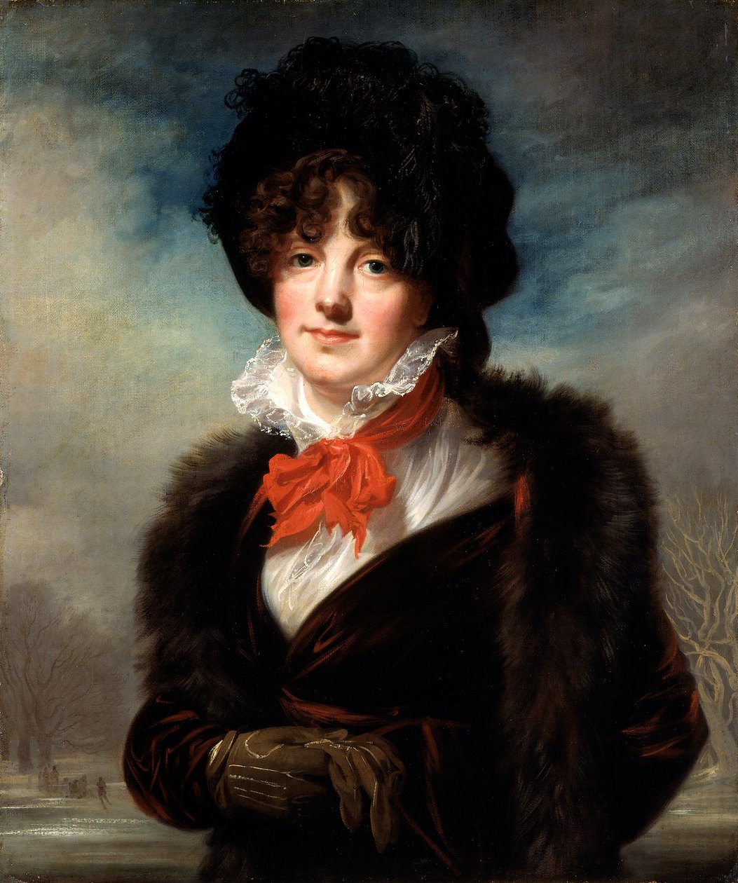 "Mary Evans, rouva Fryer Todd", 1770-1843, 1798-99 tekijältä Joseph Allen