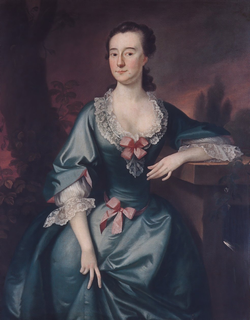 Rouva David Chesebrough, 1754. tekijältä Joseph Blackburn