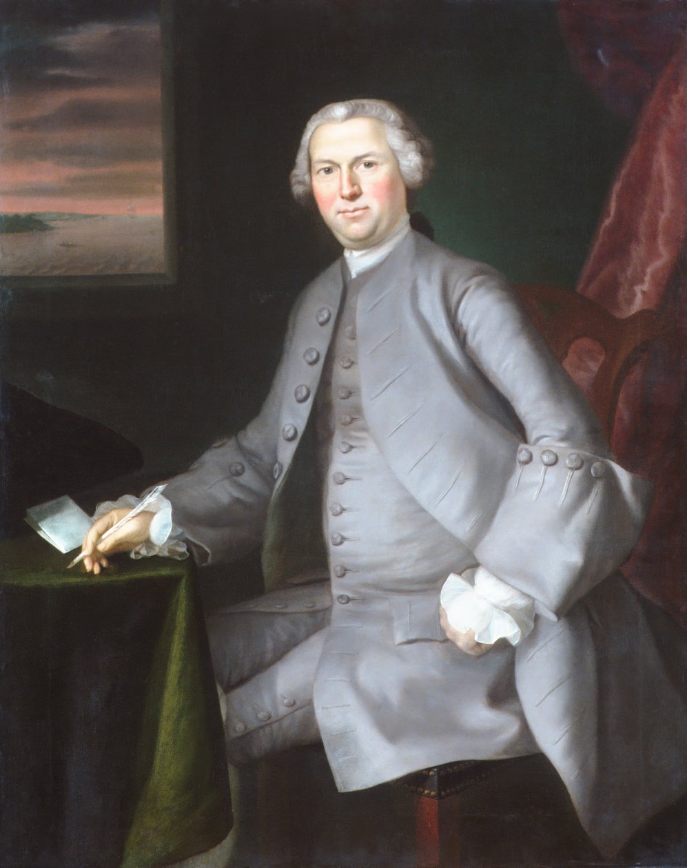 Samuel Cutts, n. 1762-63. tekijältä Joseph Blackburn