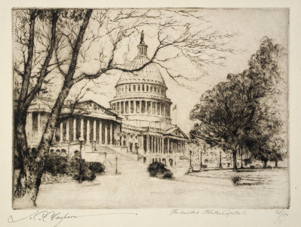 Yhdysvaltain Capitol tekijältä Joseph C. Claghorn