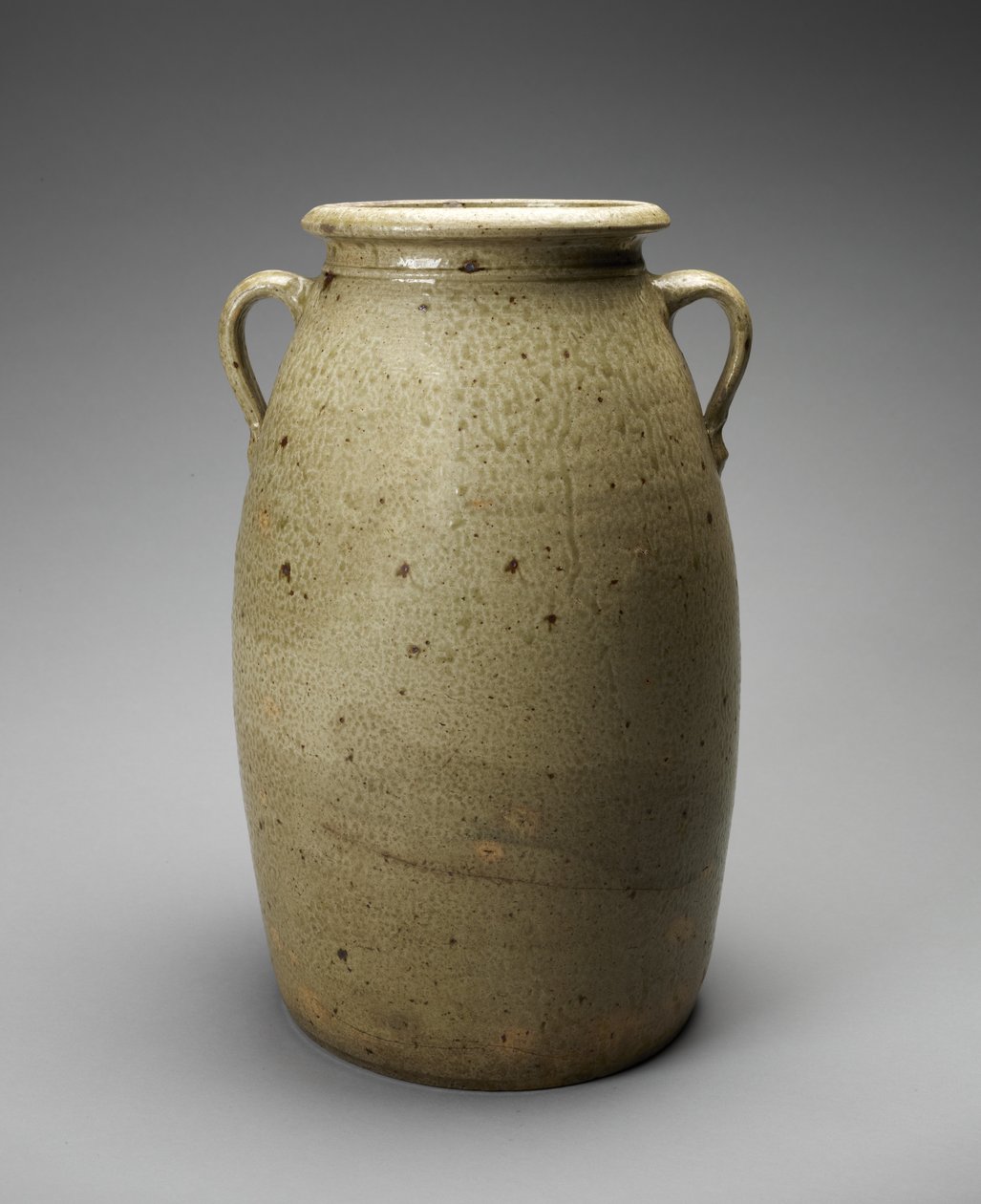 Churn, c. 1873-1900 (alkalilasitettu kivitavara) tekijältä Joseph C. Rushton