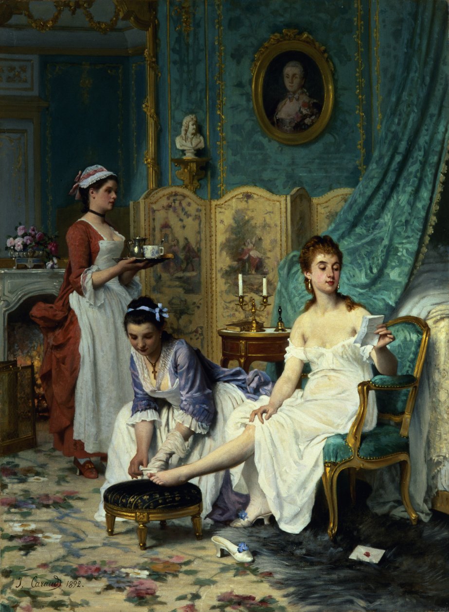 The Levee, 1892 tekijältä Joseph Caraud